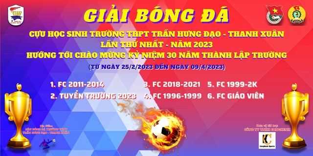 TRƯỜNG THPT TRẦN HƯNG ĐẠO - THANH XU�N KHAI MẠC GIẢI B�NG Đ� NAM CỰU HỌC SINH LẦN THỨ NHẤT